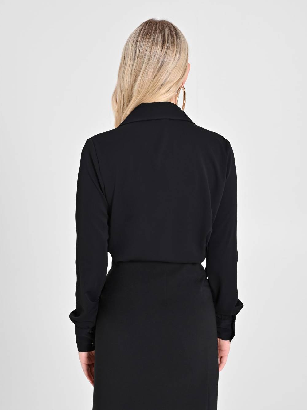 Rinascimento Blusa Body Nera 50% di sconto con spedizione gratuita