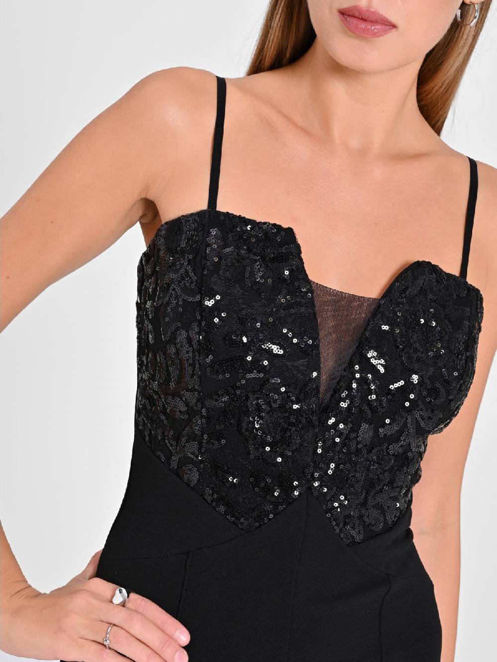 Rinascimento Tuta corpino Paillettes Black Friday Prezzi