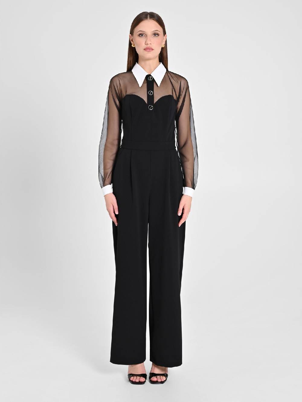Rinascimento Tuta con Colletto & Tulle Pezzi Unici