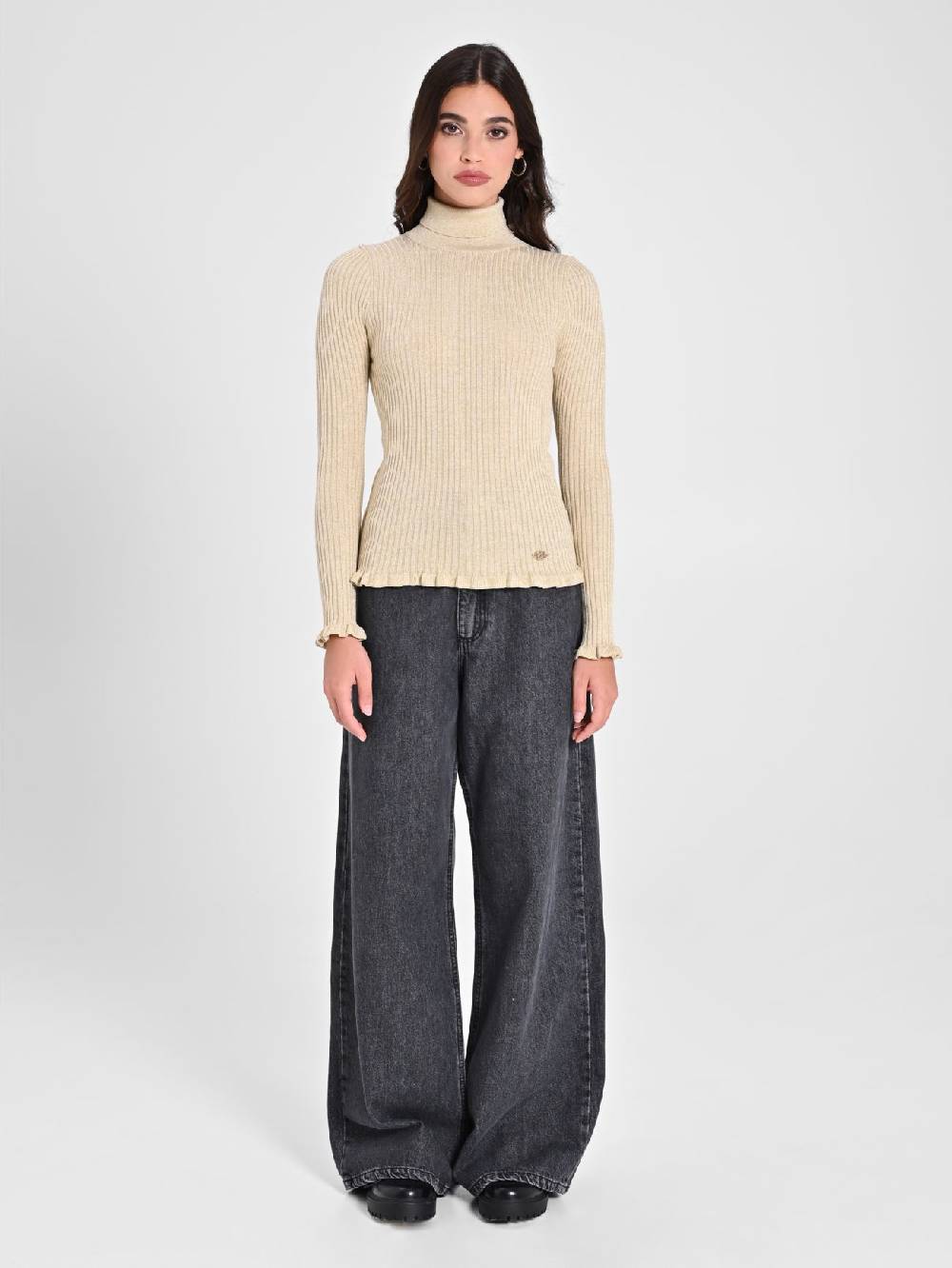 Rinascimento Maglioncino Oro Lurex Presa