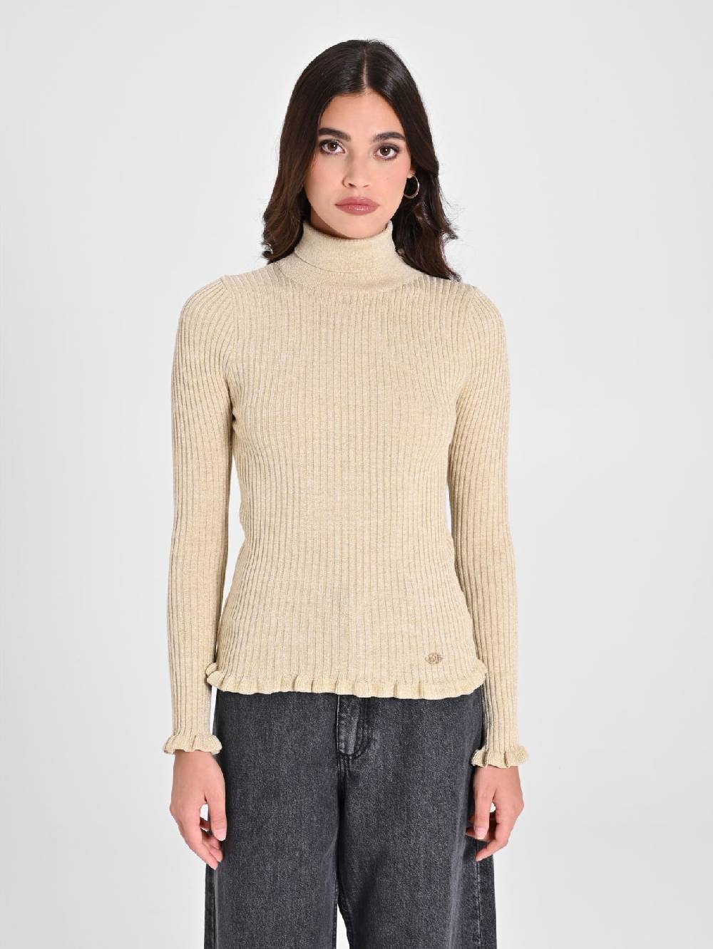 Rinascimento Maglioncino Oro Lurex Presa