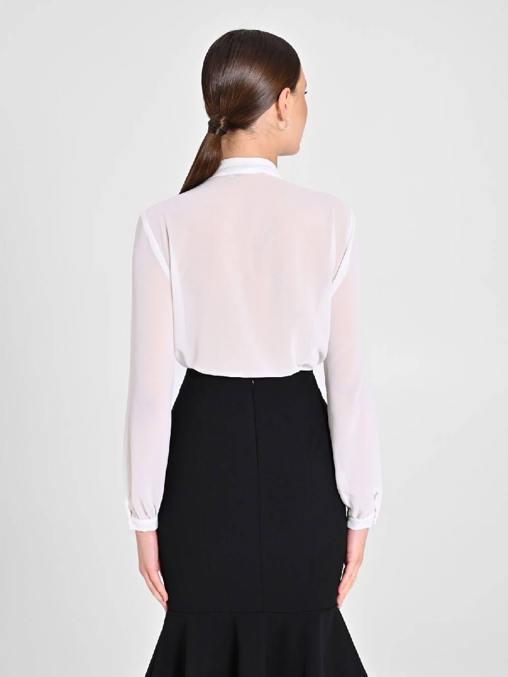 Rinascimento Blusa Bianca dettaglio Strass Offerta Giorno del Papà