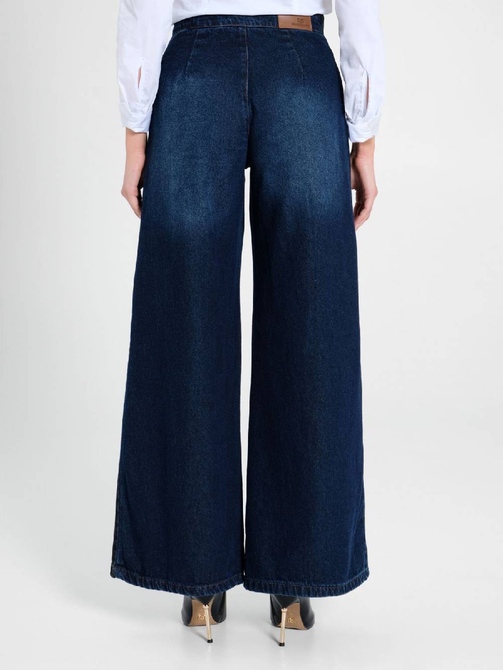Rinascimento Jeans Palazzo con Banda Latest fashion
