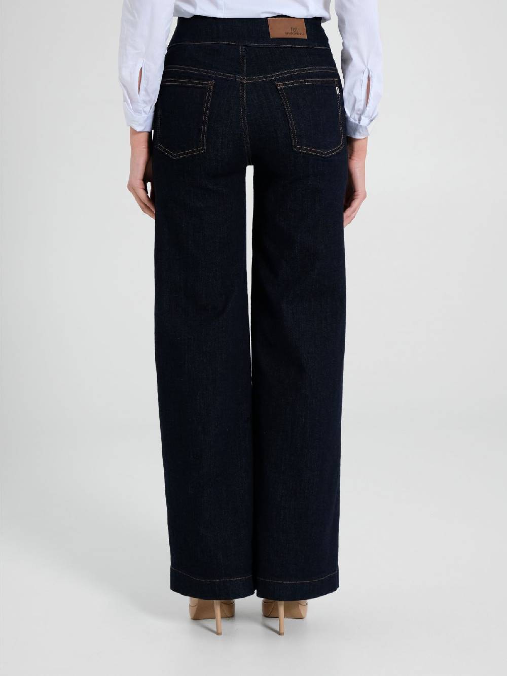 Rinascimento Jeans Palazzo Marinière Online Outlet