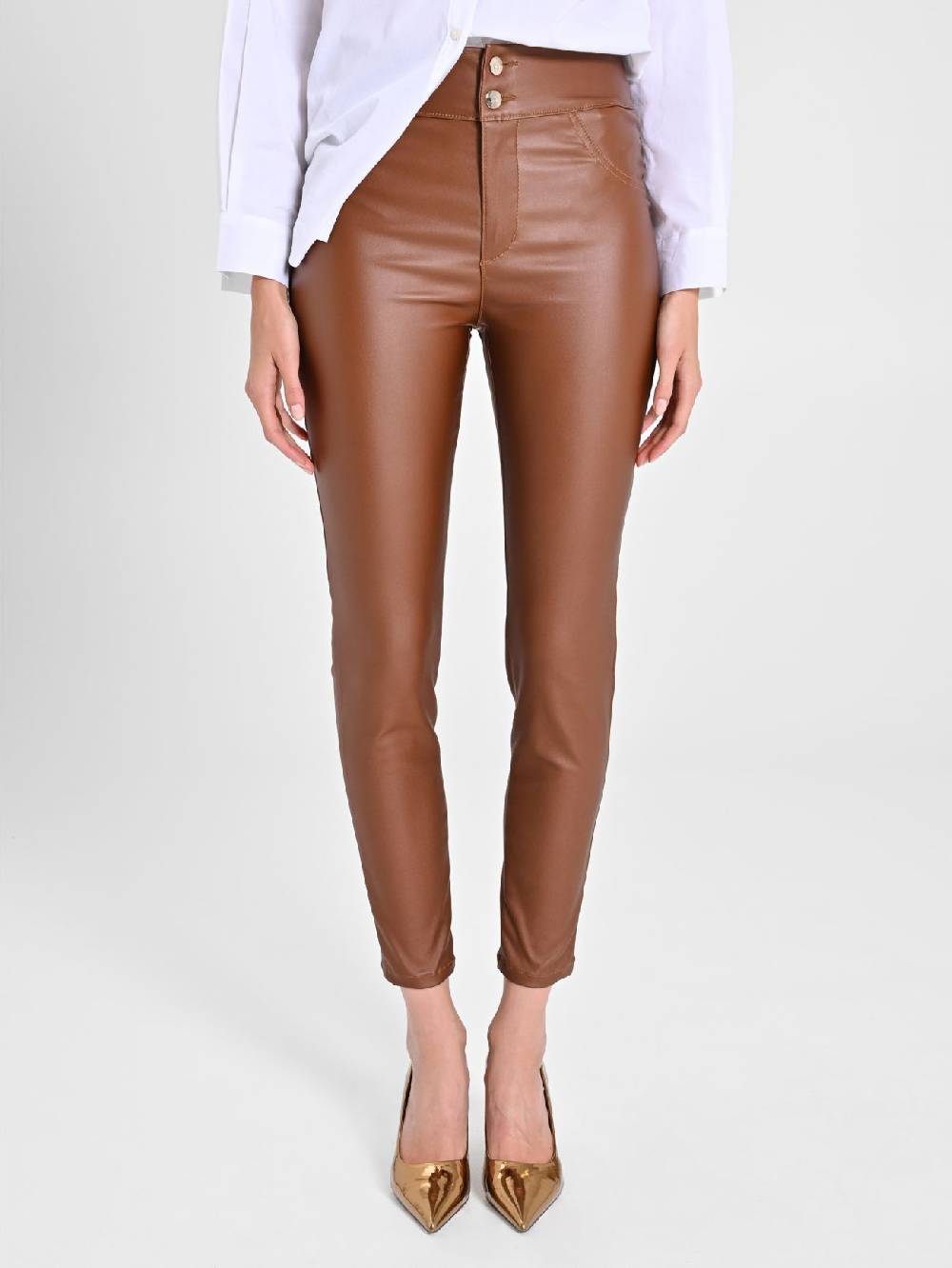 Rinascimento Pantaloni simil pelle Super Saving Price