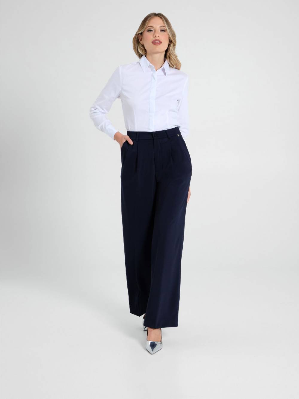 Rinascimento Pantaloni Sartoriali misto Lana