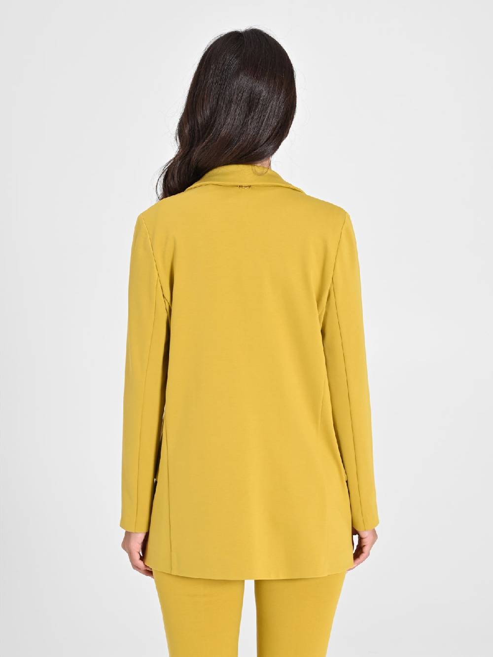 Rinascimento Giacca Aperta in Punto Milano Giallo Only for today