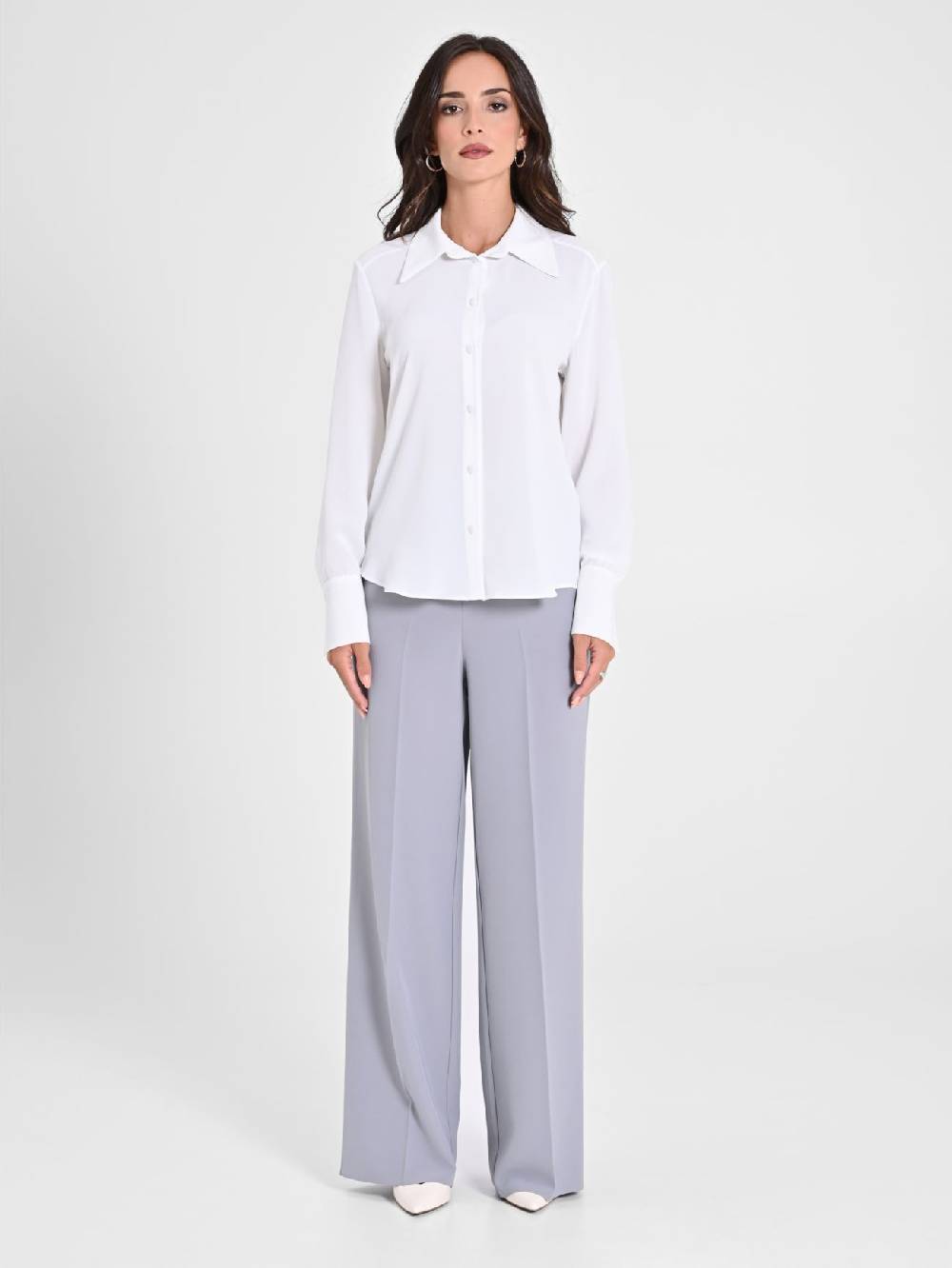 Rinascimento Camicia con Bottoni Ricoperti Promozione Limitata
