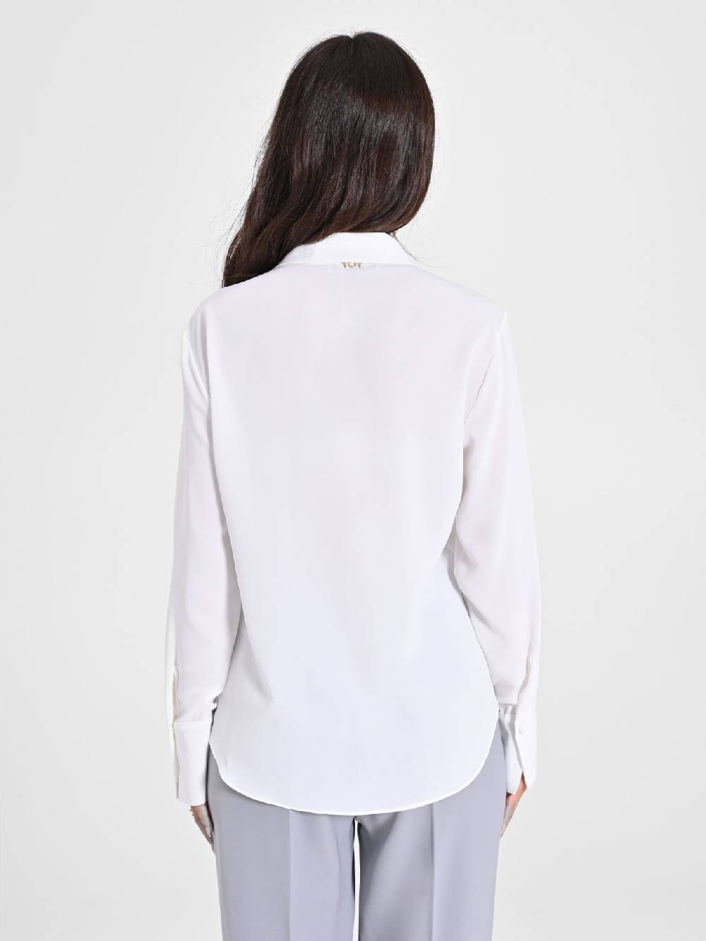 Rinascimento Camicia con Bottoni Ricoperti Promozione Limitata