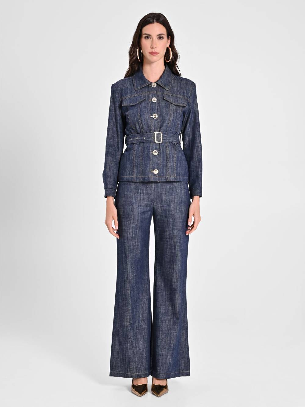 Rinascimento Giacca in Jeans Presa