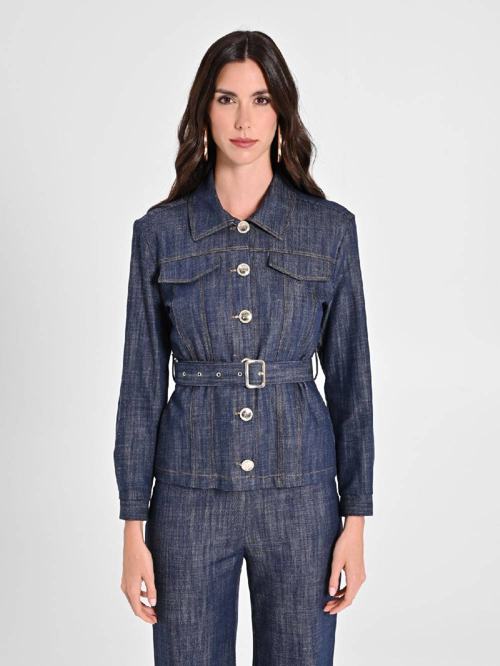 Rinascimento Giacca in Jeans Presa