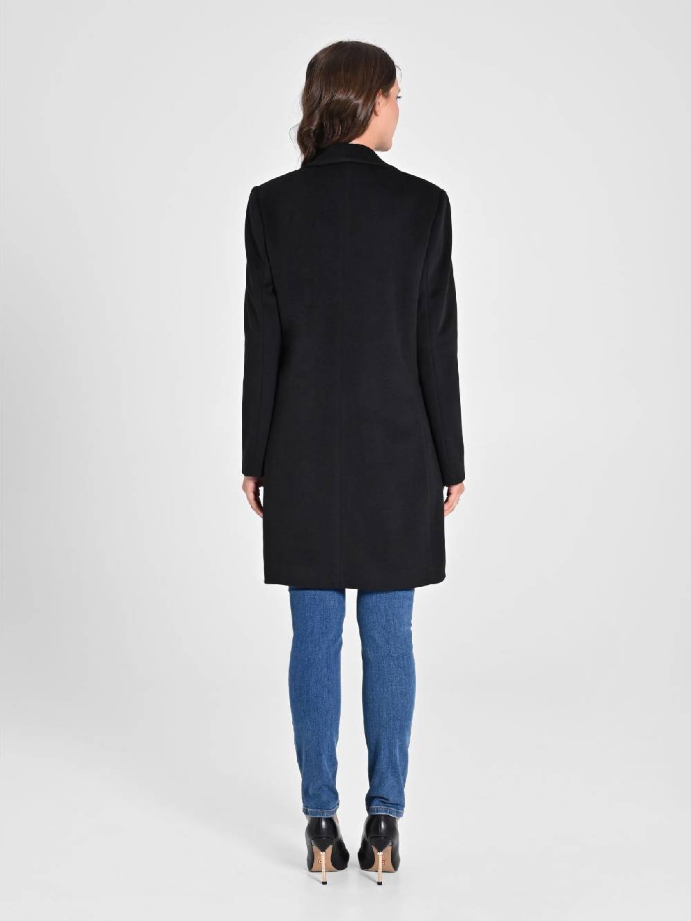 Rinascimento Cappotto Medio Nero Flash Sale