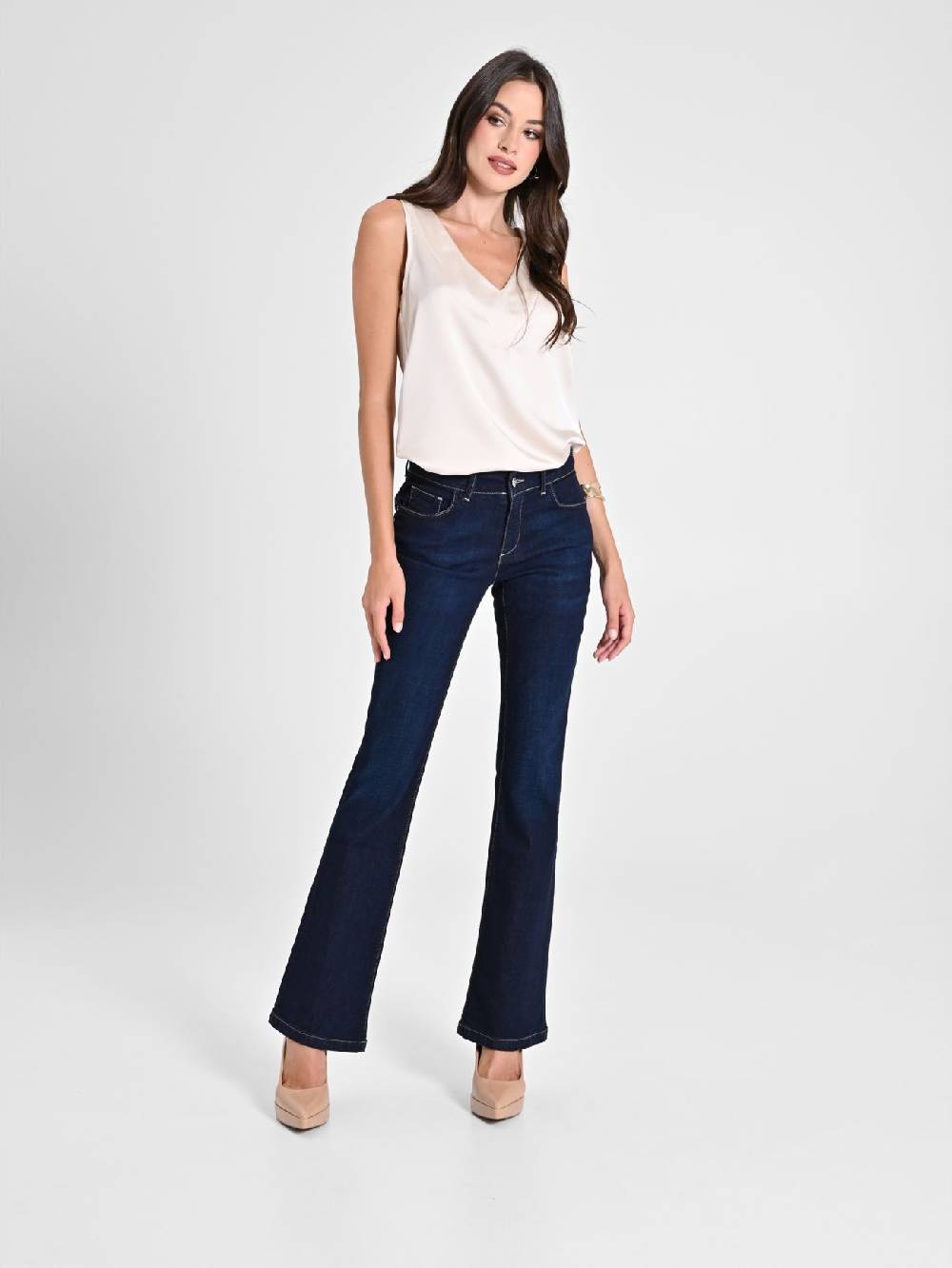 Rinascimento Jeans Flared Offerta per la Festa della Mamma