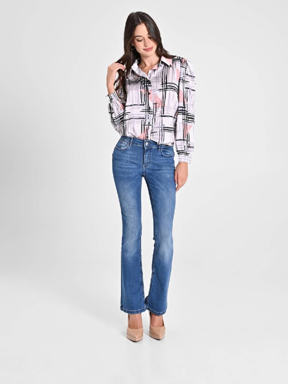 Rinascimento Jeans Flared Offerta Giorno del Papà