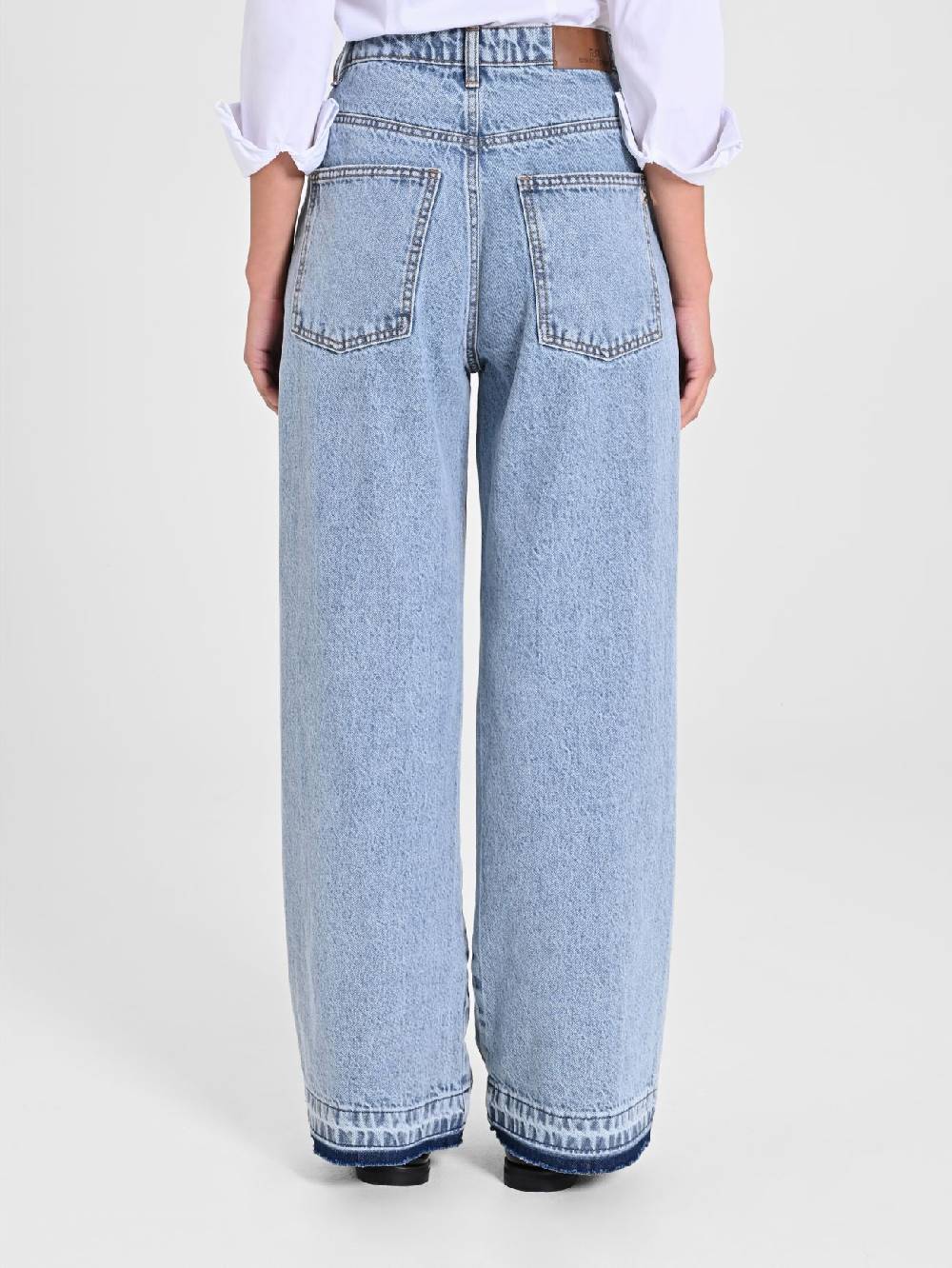Rinascimento Jeans Chiari Wide Leg Offerta temporanea