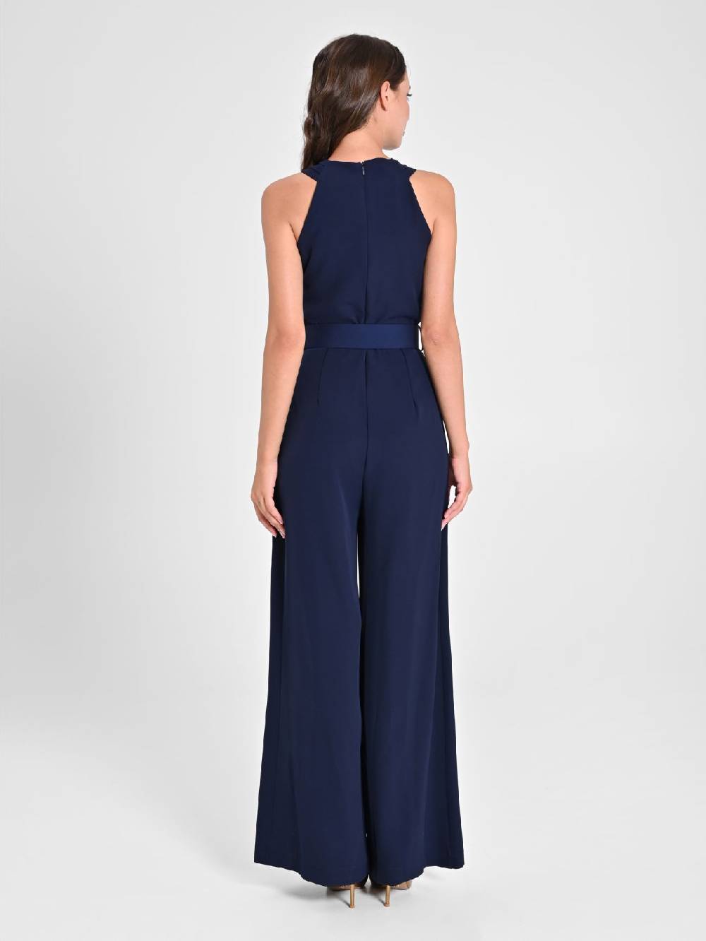 Rinascimento Tuta con Scollo intrecciato Blu Navy Liquidazione
