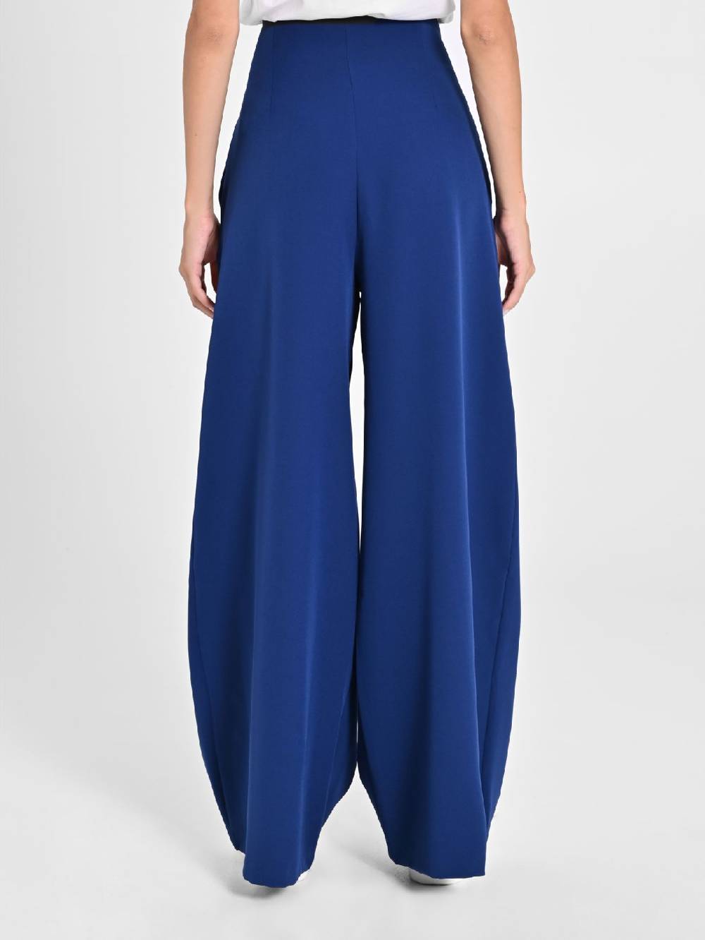 Rinascimento Pantaloni Wide Leg Blu Navy Enormi risparmi