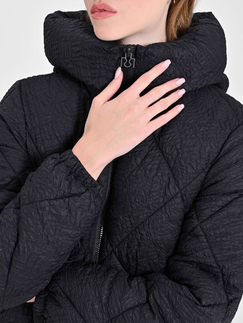 Rinascimento Piumino Nero Ovetto Super sconto
