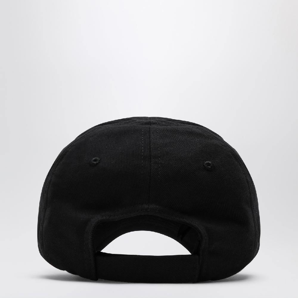 ﻿Balenciaga Cappello da baseball nero Loop Sports Icon Consegna Veloce