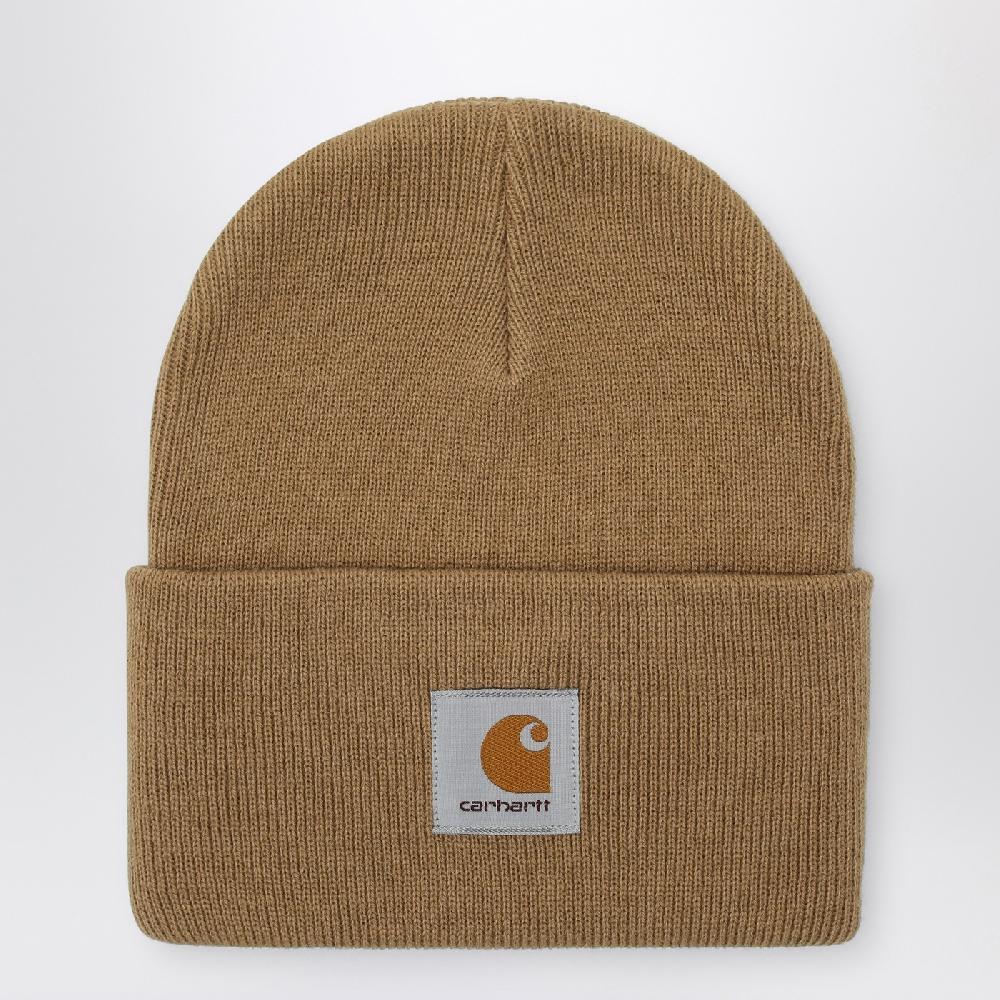 Carhartt WIP Cuffia beige con patch logo Novità