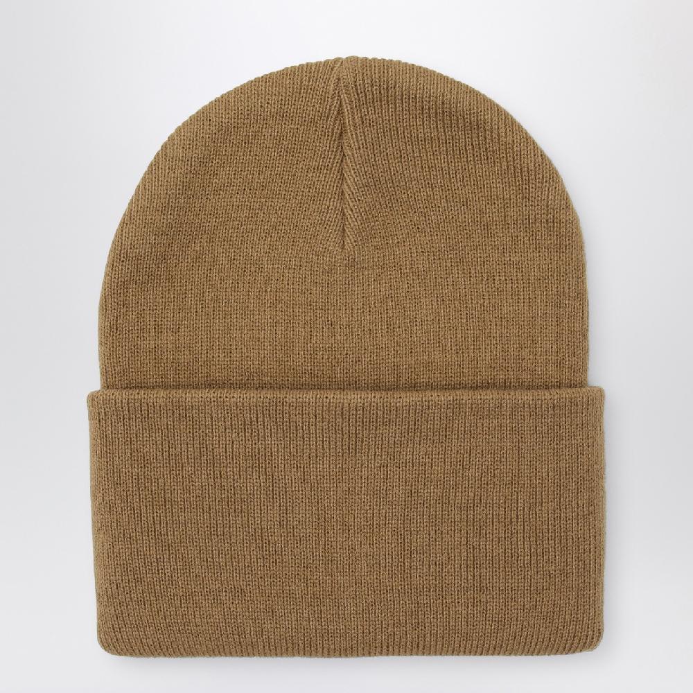 Carhartt WIP Cuffia beige con patch logo Novità