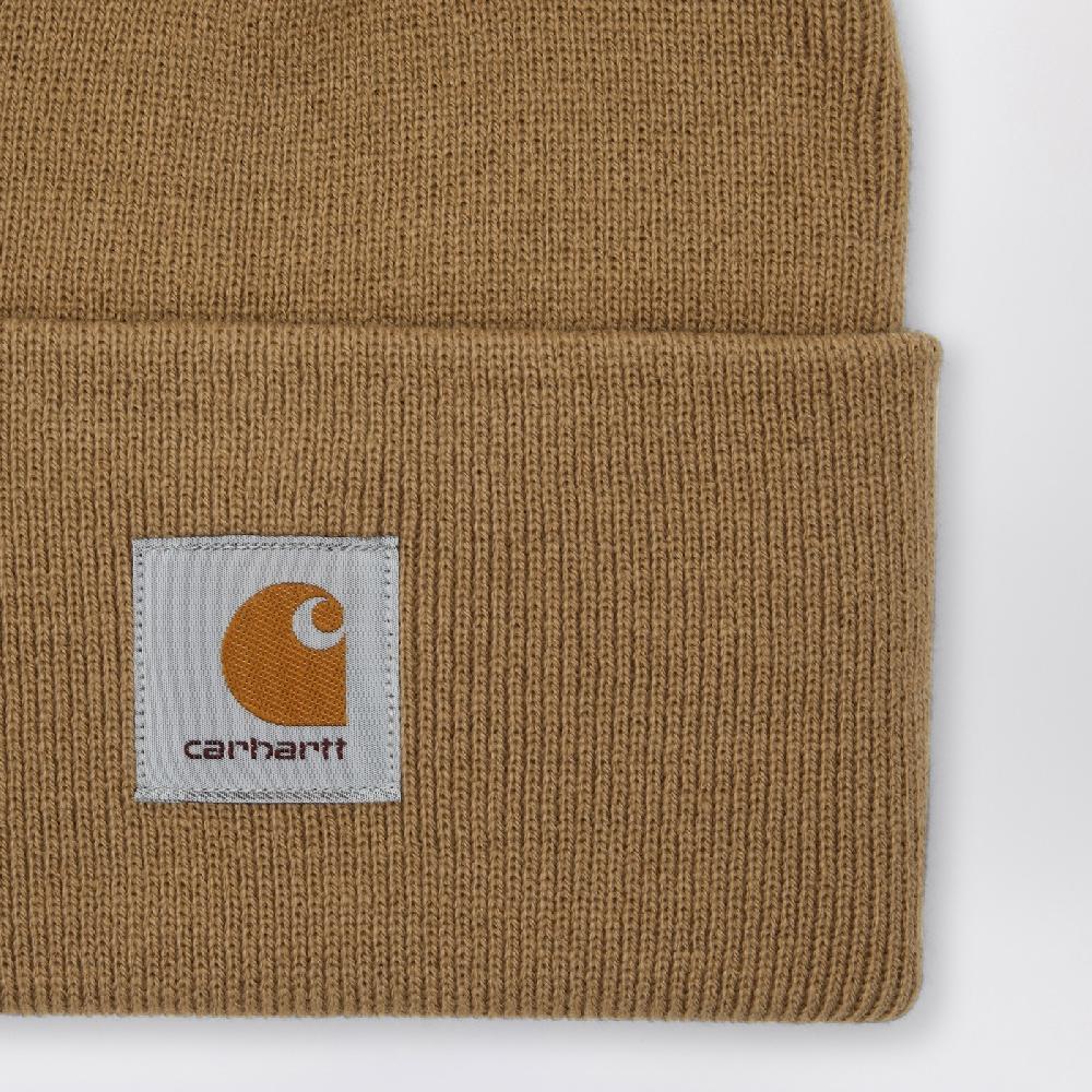 Carhartt WIP Cuffia beige con patch logo Novità