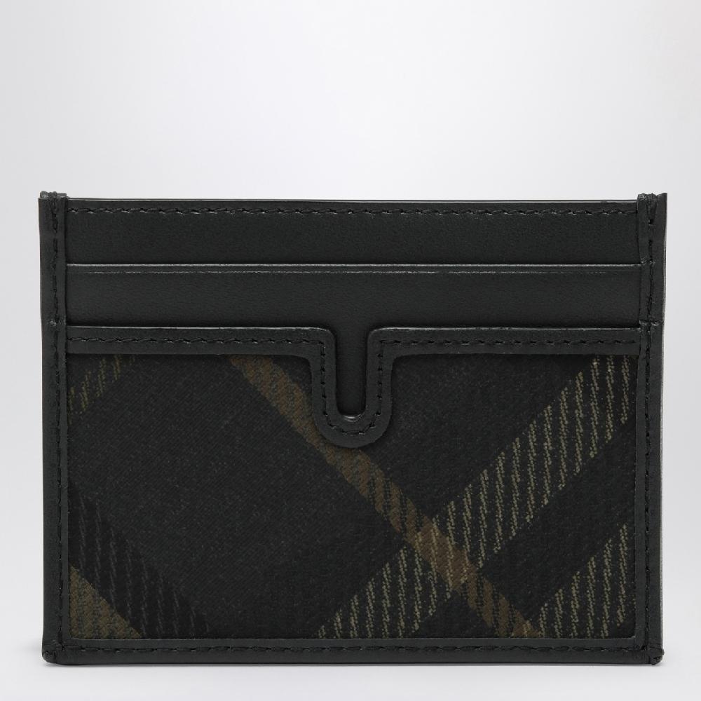 Burberry Portacarte nero motivo Check Economico