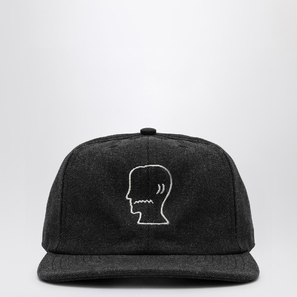 Brain Dead Cappello baseball nero in twill Offerte