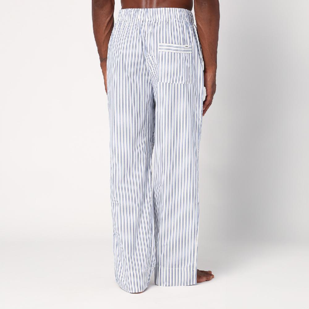 Tekla Pantalone pigiama bianco a righe In Saldo