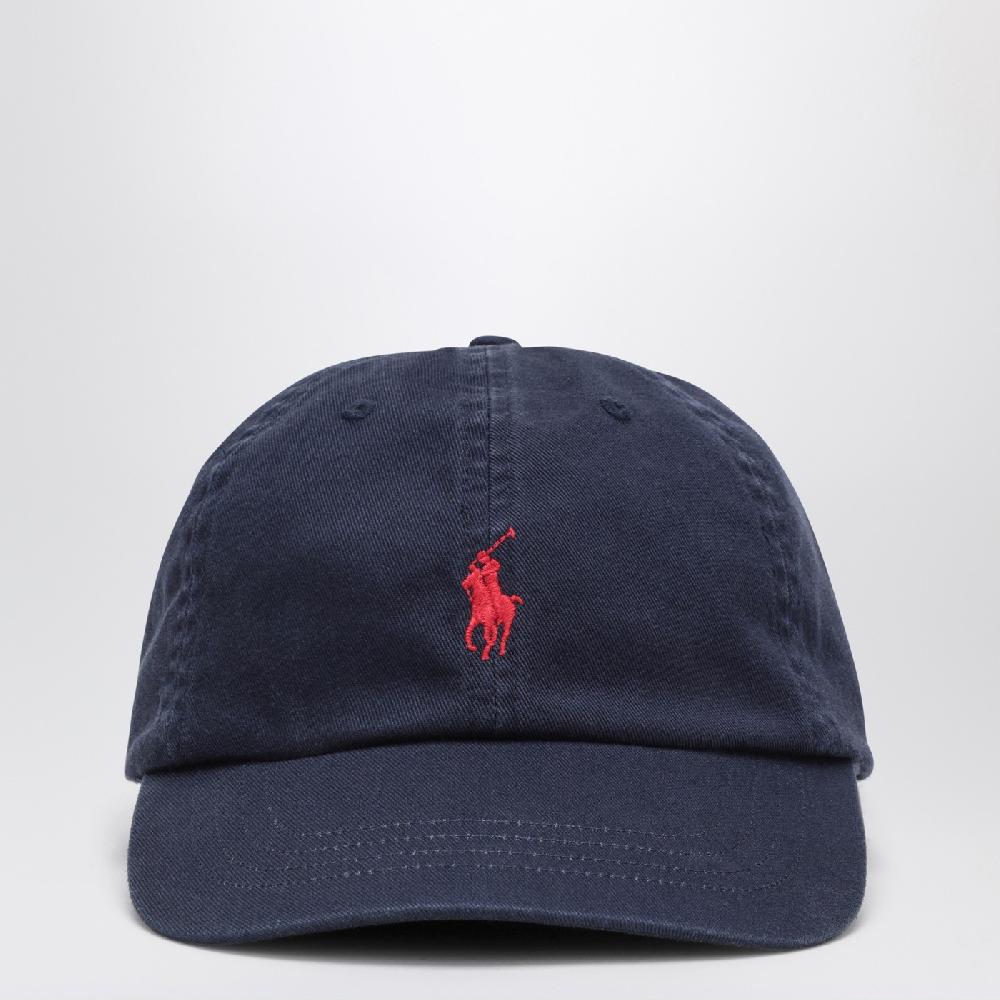 Polo Ralph Lauren Cappello da baseball blu navy con logo Qualità