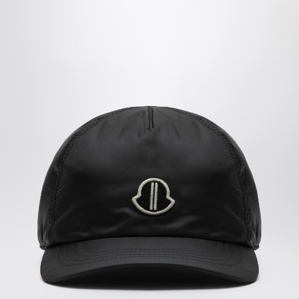 Rick Owens Baseball cap nero in nylon Promozione Limitata
