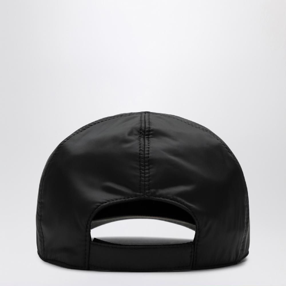 Rick Owens Baseball cap nero in nylon Promozione Limitata