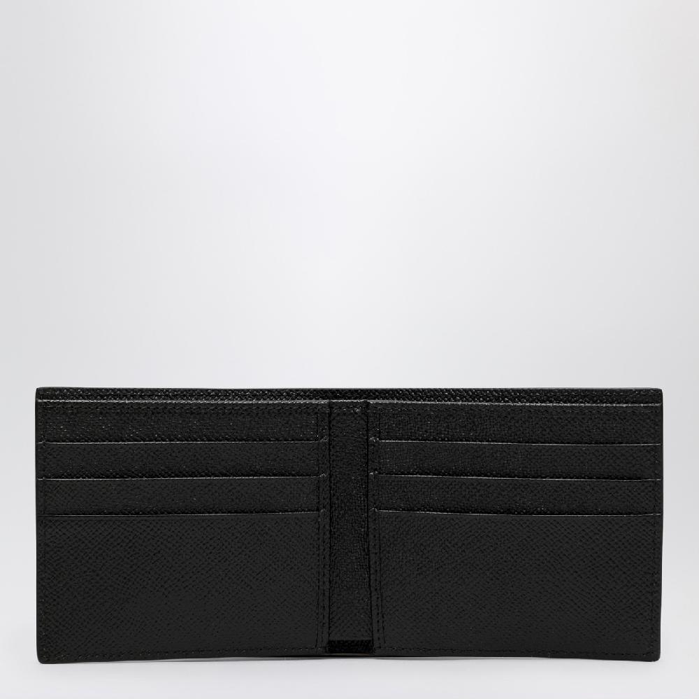 Dolce&Gabbana Portafoglio nero con targhetta logata Shopping Online
