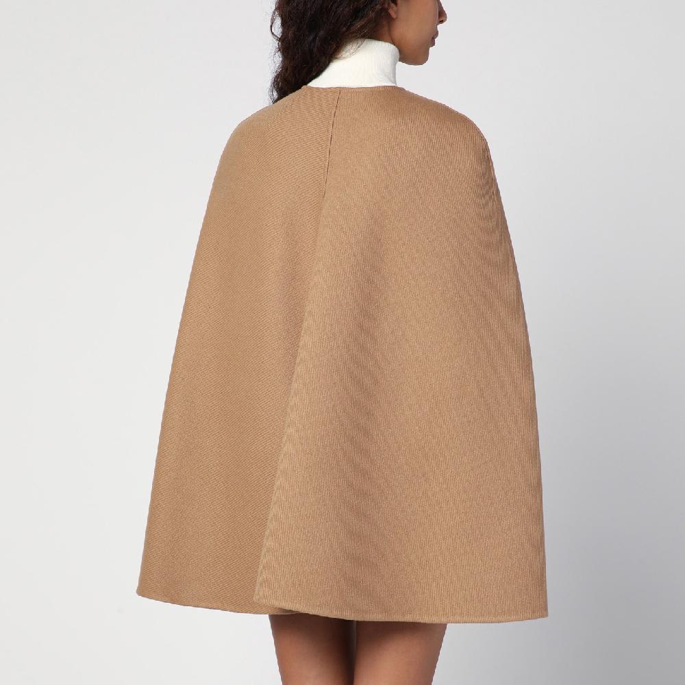 GUCCI Mantella beige in lana e cashmere Italy