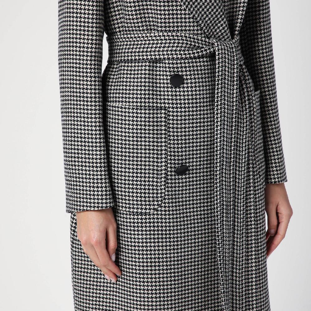 Tagliatore Cappotto doppiopetto in pied de poule Promozione