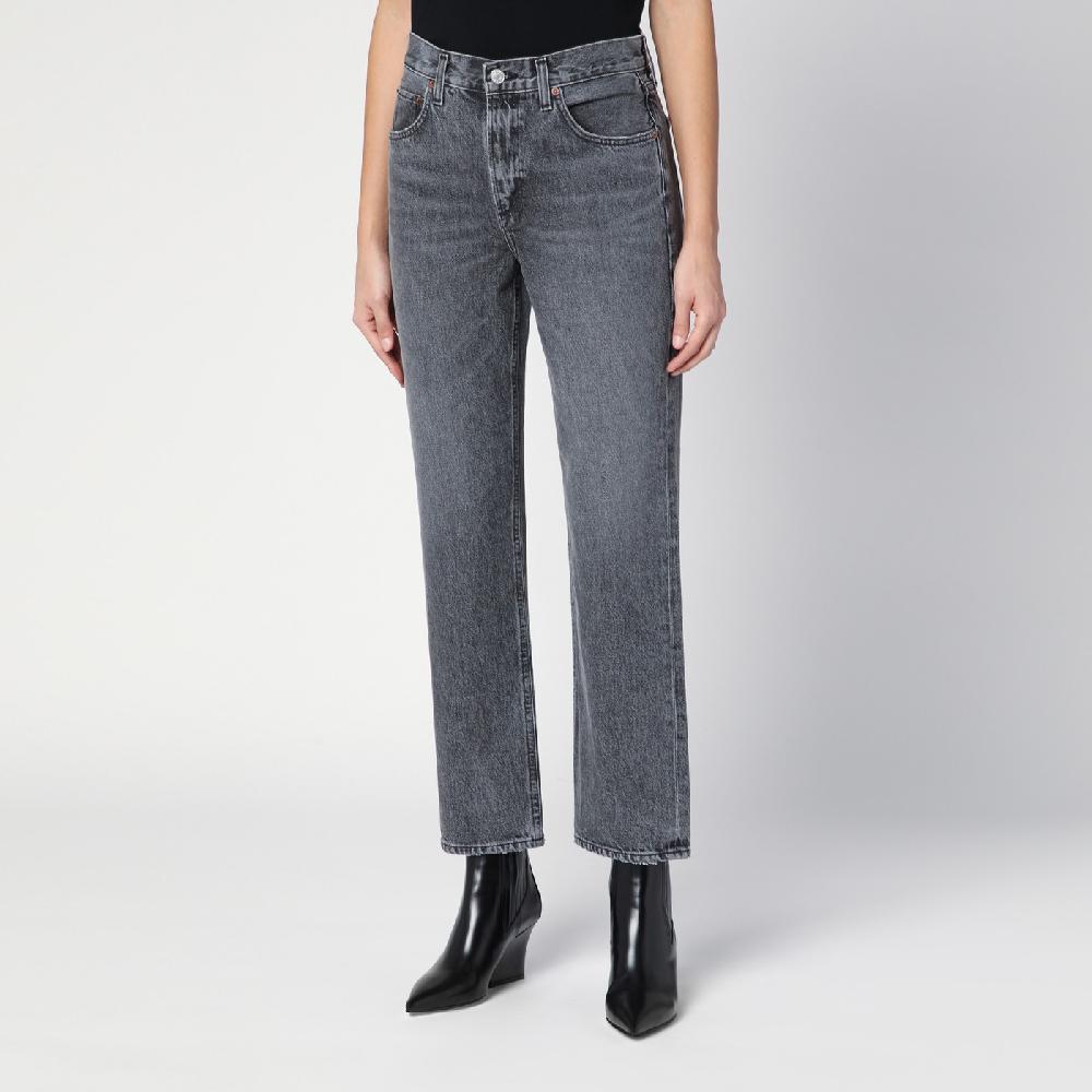 AGOLDE Jeans Valen grigio slavato in denim rigenerato Qualità Garantita