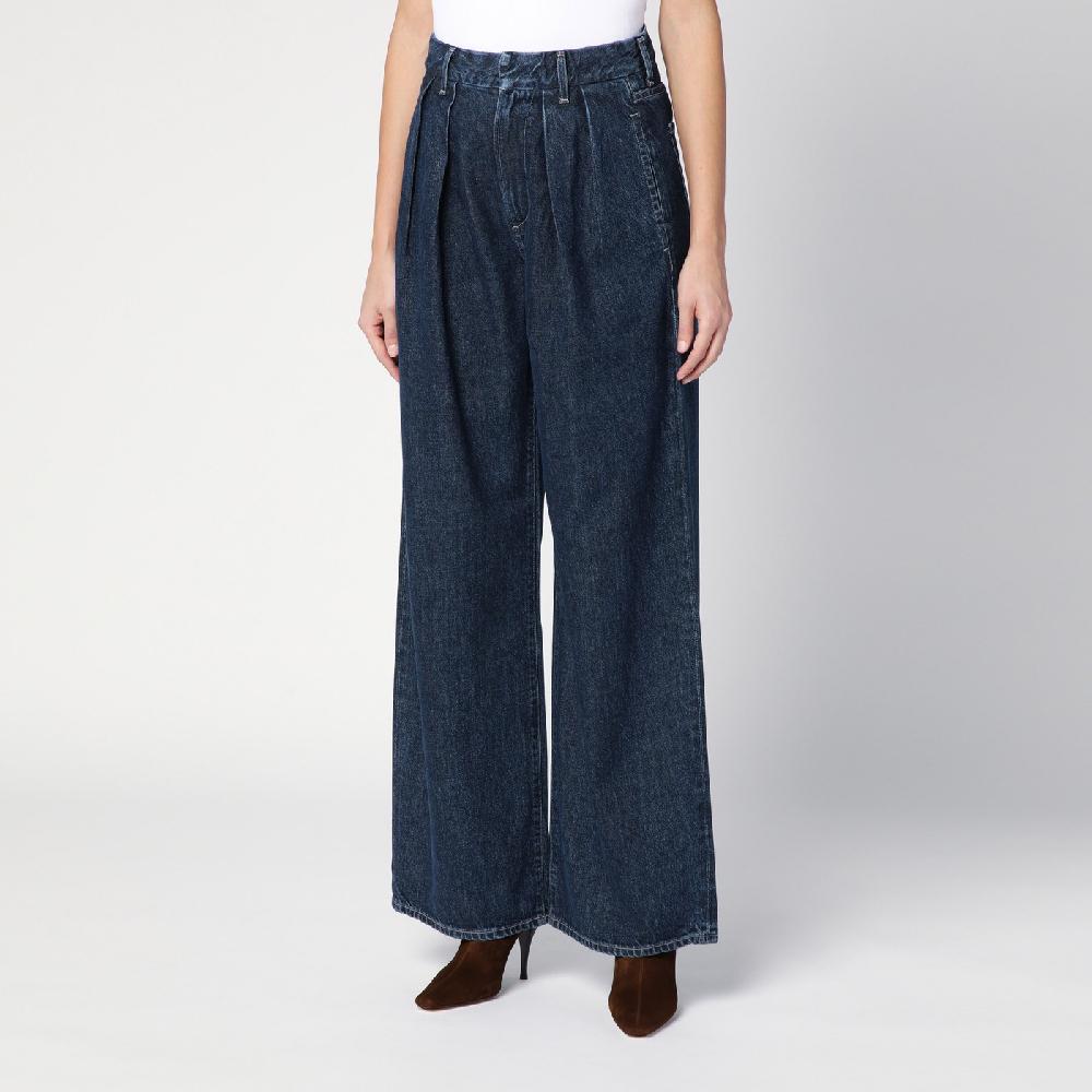 Citizens of Humanity Jeans scuro ampio con pieghe Economico