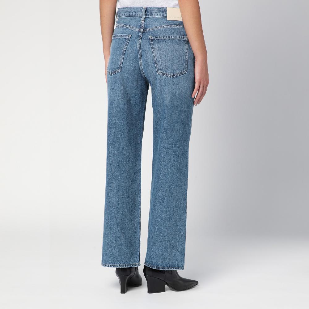 Citizens of Humanity Jeans dritto blu slavato Negozio