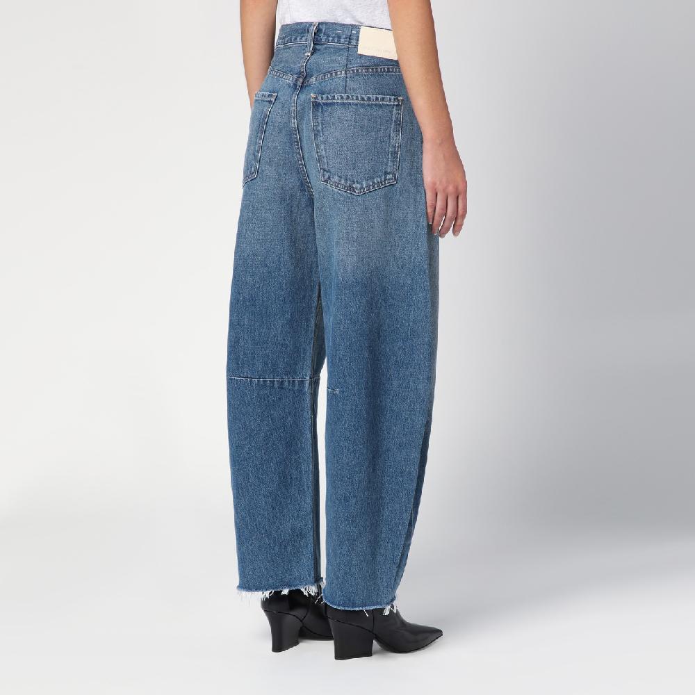 Citizens of Humanity Jeans ampio Horseshoe blu slavato Nuova