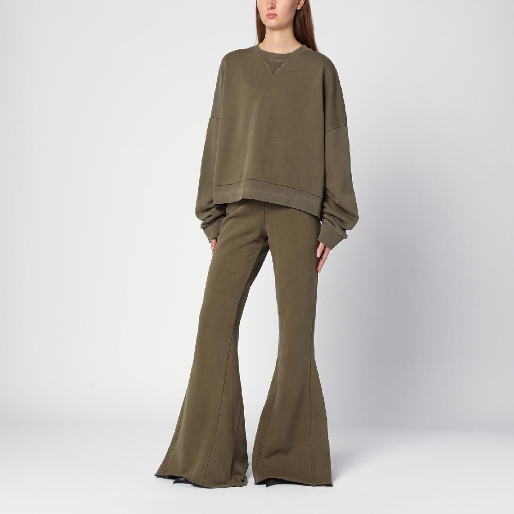 Entire Studios Felpa verde militare in cotone organico Spedizione Gratuita