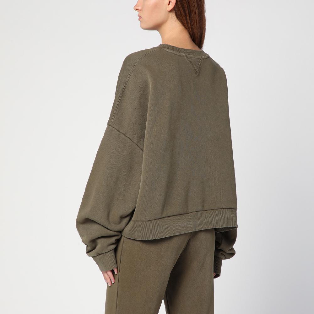Entire Studios Felpa verde militare in cotone organico Spedizione Gratuita