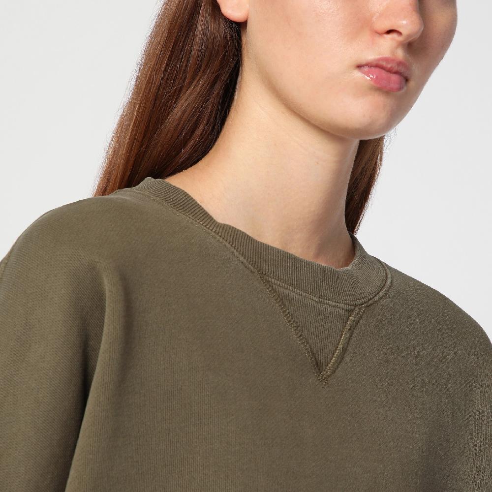 Entire Studios Felpa verde militare in cotone organico Spedizione Gratuita