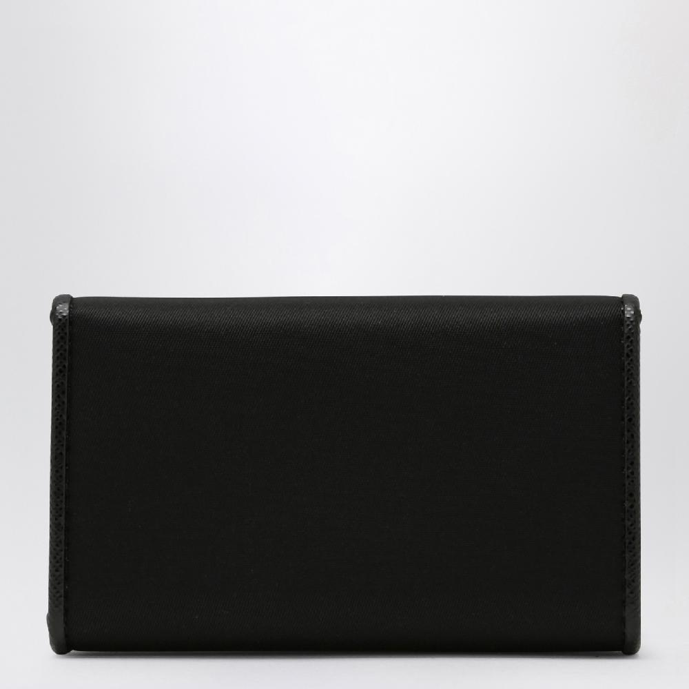 Prada Portachiavi nero in Re-Nylon Convenienza