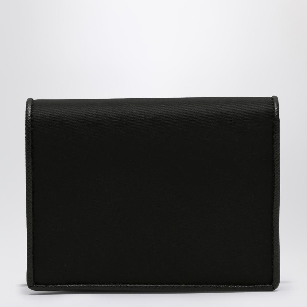 Prada Portafoglio piccolo nero in Re-Nylon Novità