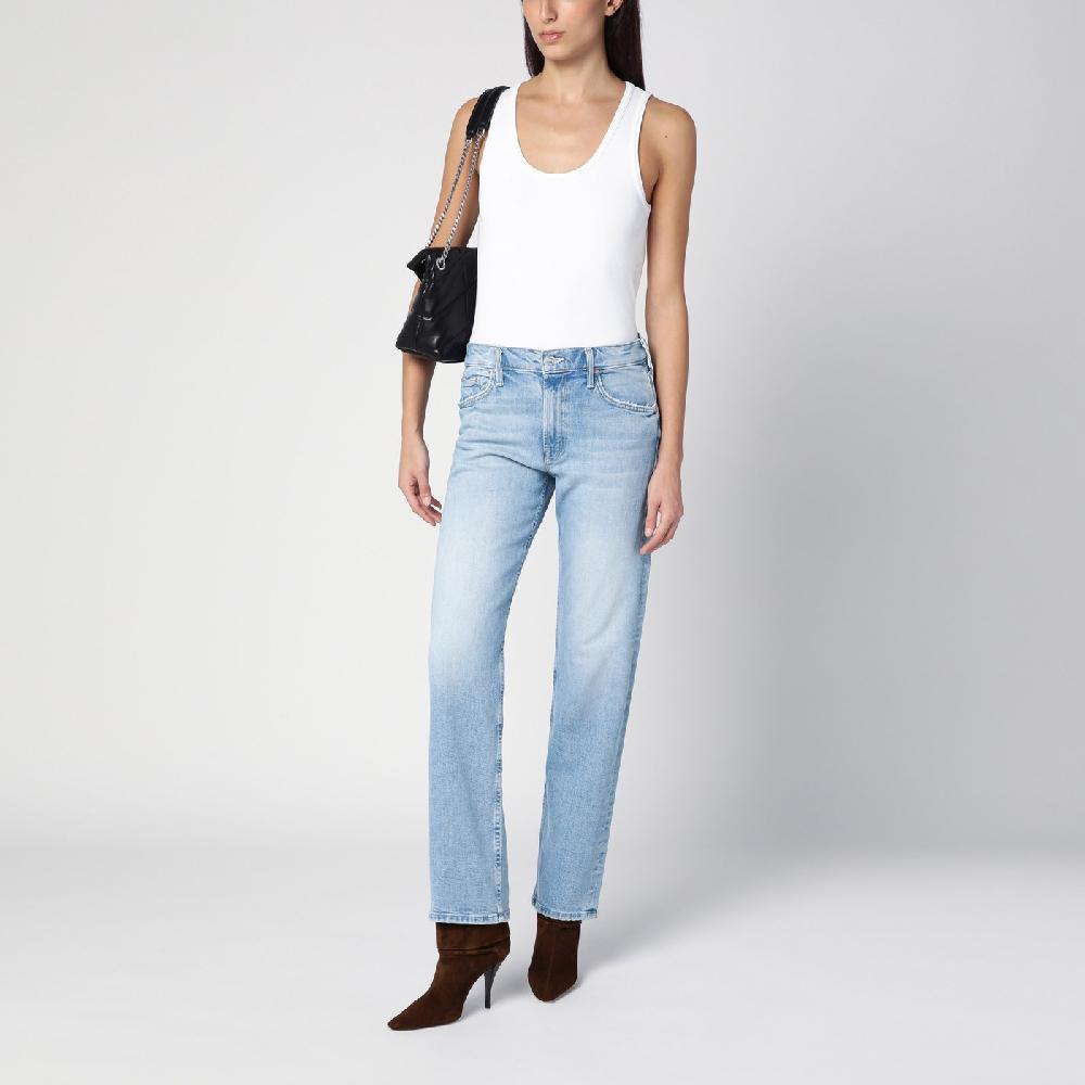 Mother Jeans slavato Smarty Pants In Vendita