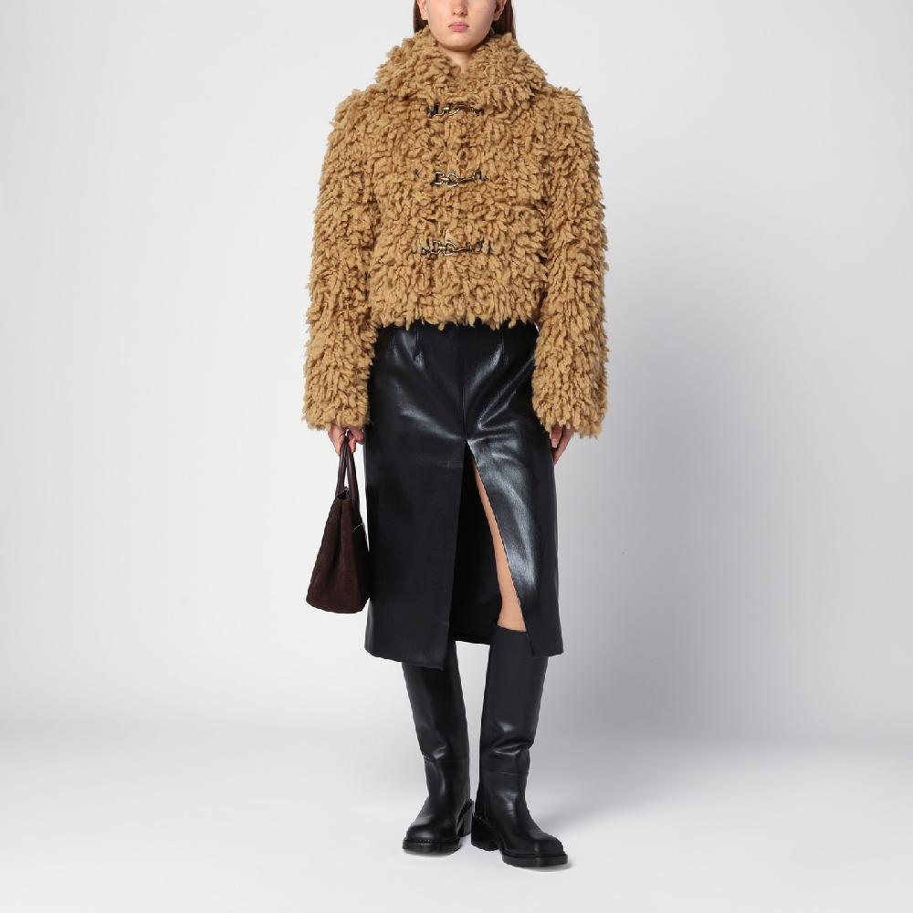 Burberry Giacca corta beige in misto lana I Più Venduti