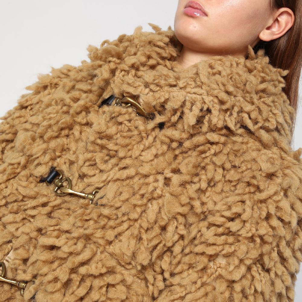 Burberry Giacca corta beige in misto lana I Più Venduti