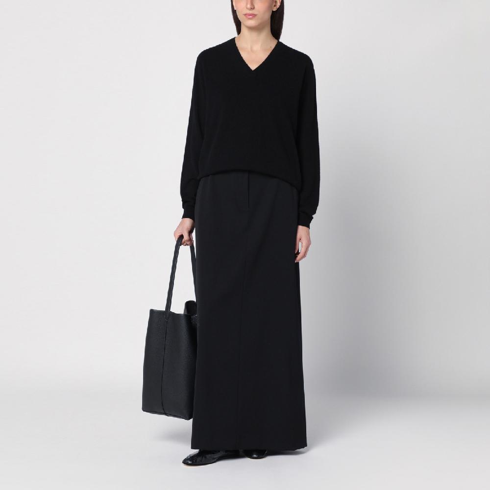 The Row Maglione Isaora nero in cashmere Acquista Ora