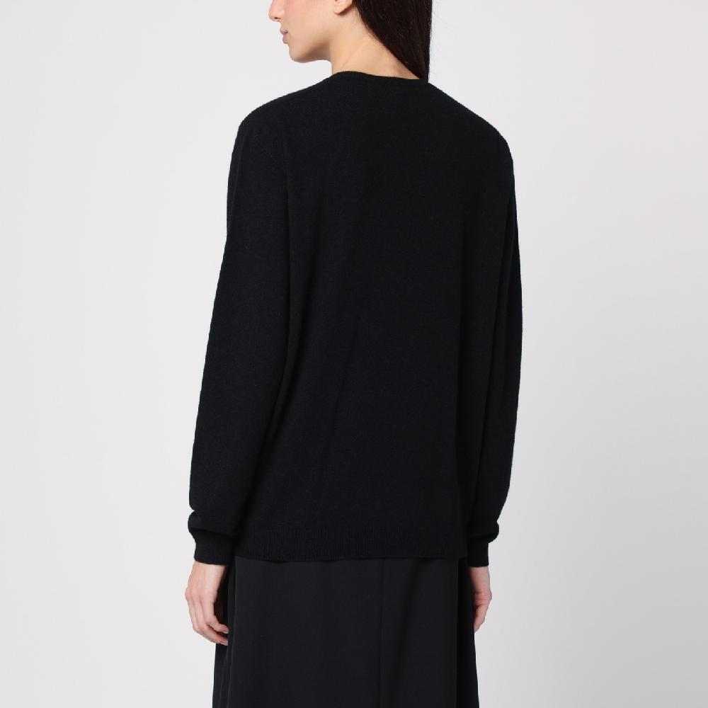 The Row Maglione Isaora nero in cashmere Acquista Ora