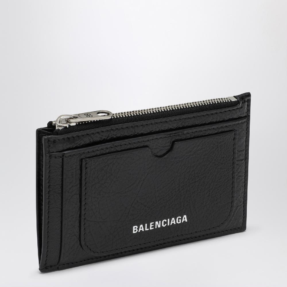 Balenciaga Portacarte Superbusy nero in pelle Online